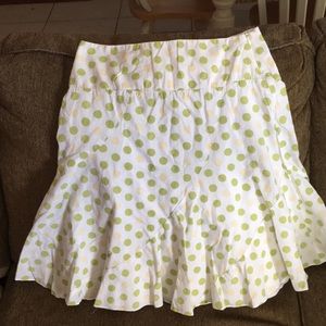 Polka dot skirt